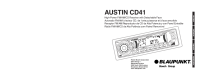 Blaupunkt Austin-CD-41 - Owners Manual